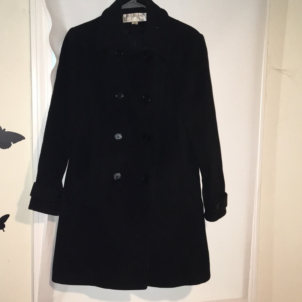 Liz Claiborne knee length pea coat